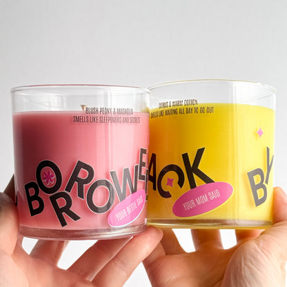 Be Back By Ten — Citrus & Warm Cotton Nostalgia Candle