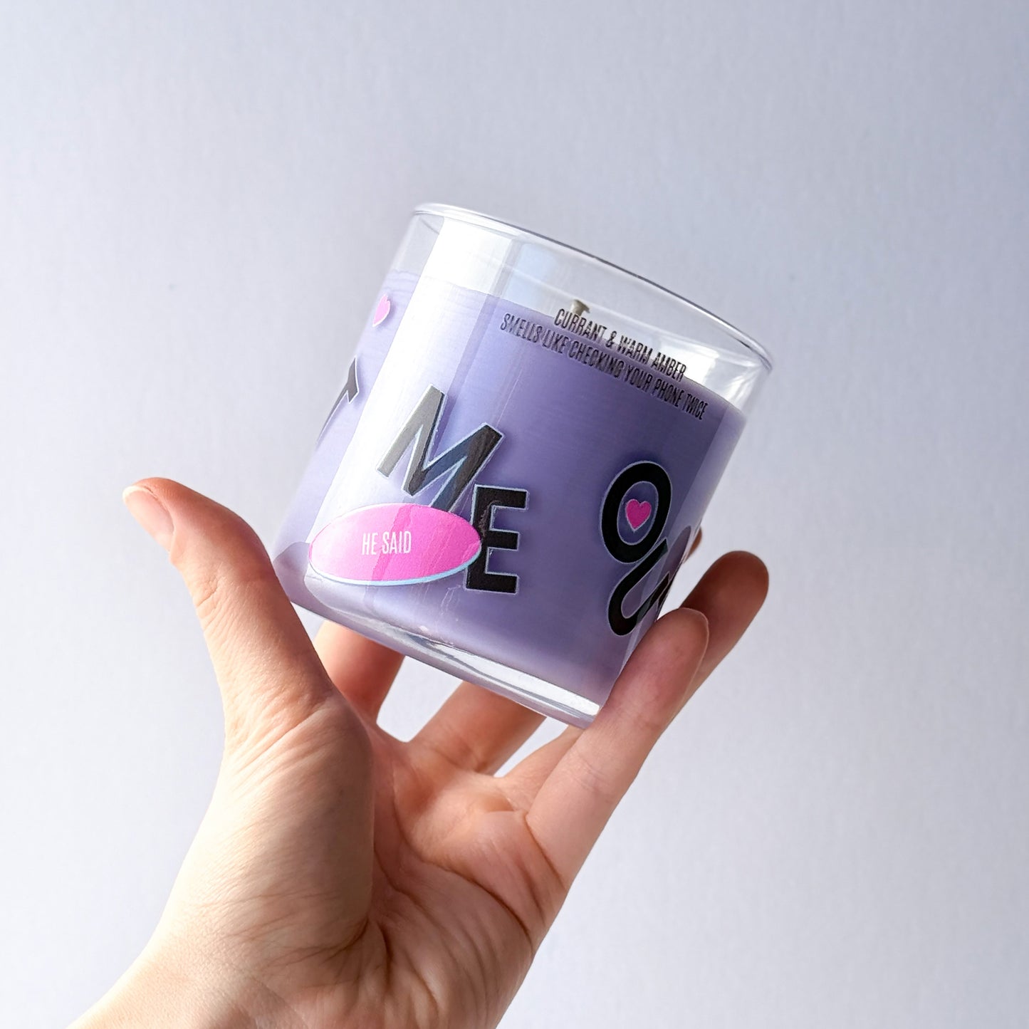 Meet Me Out Front – Black Currant & Warm Amber Nostalgic Candle