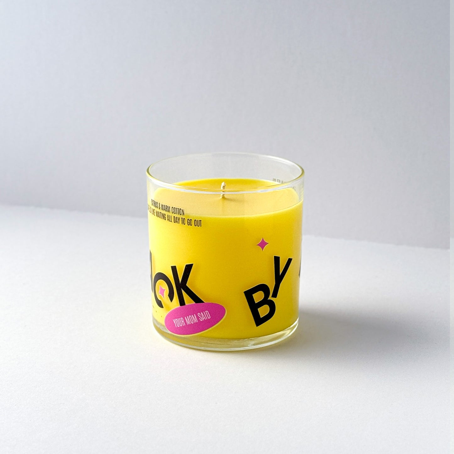 Be Back By Ten — Citrus & Warm Cotton Nostalgia Candle