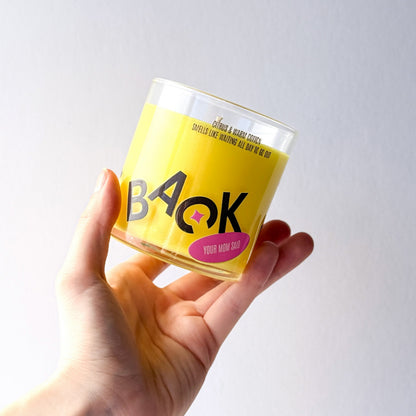 Be Back By Ten — Citrus & Warm Cotton Nostalgia Candle